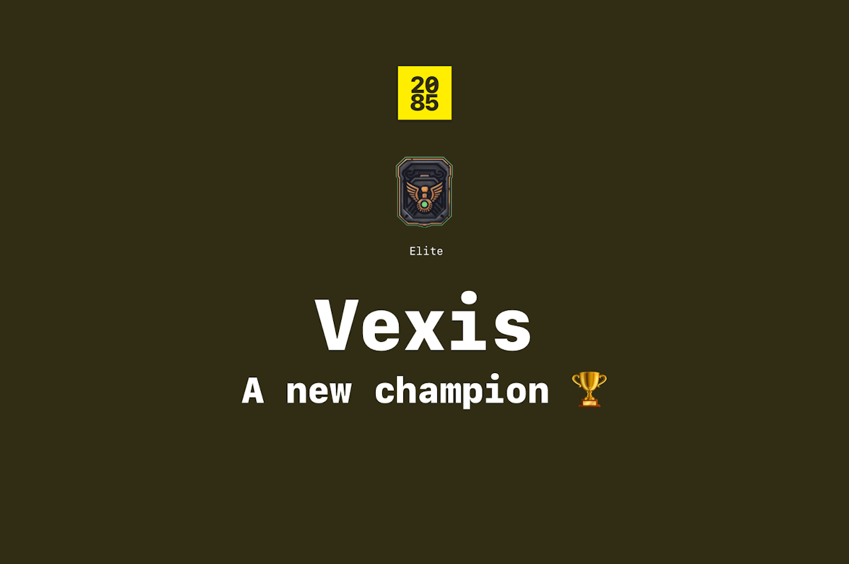 Season 1 - Vexis - A new champion 🏆